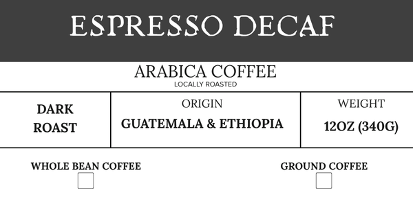 Espresso Decaf